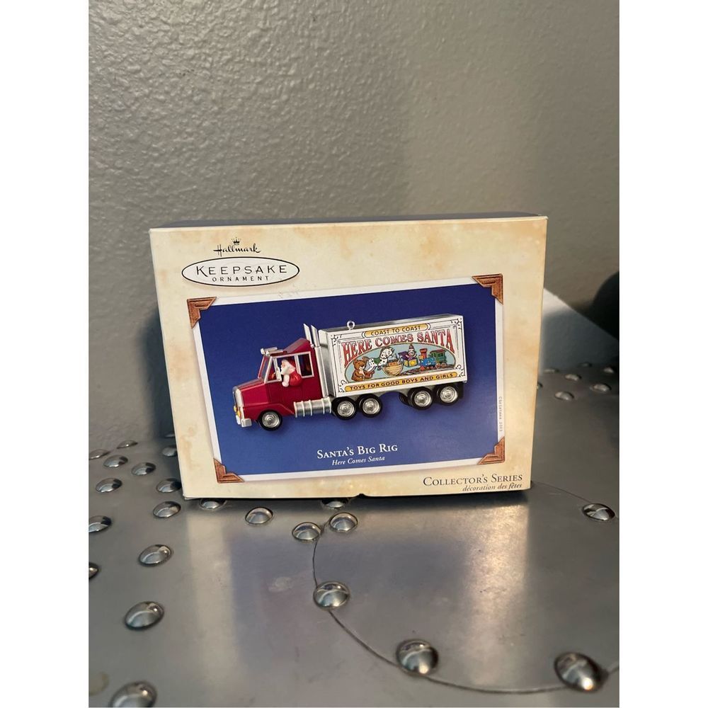 Hallmark Santa's Big Rig - Here Comes Santa Series - Keepsake Ornament 2003